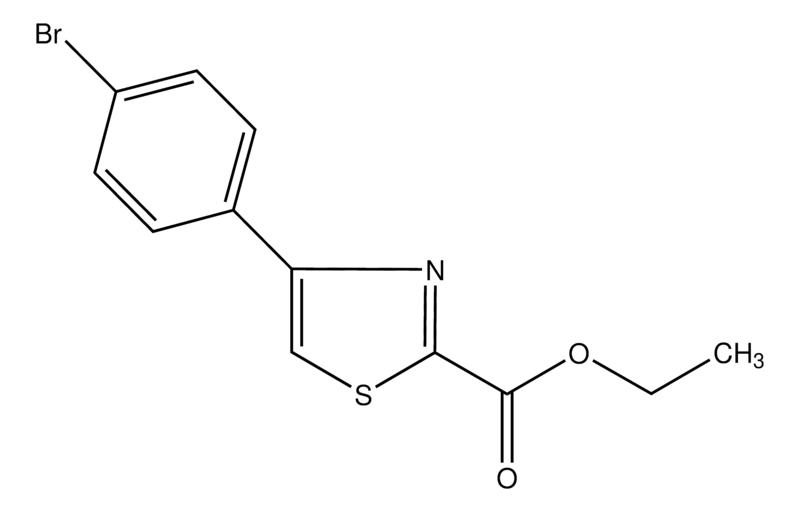 Merck Ethyl 4-(4-bromophenyl)-2-thiazole carboxylate