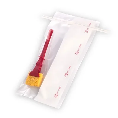LABPLAS Sani-Stick Cellulose sponge with writing area