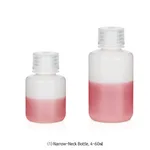 Daihan Science 4~60㎖ HDPE Mini Lab Bottle, Narrow-& Wide-Neck, Excellent for Sealing with Inner