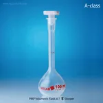 Daihan Science VITLAB PMP A-class Certified Volumetric Flask, Crystal-clean, Quality Traceable