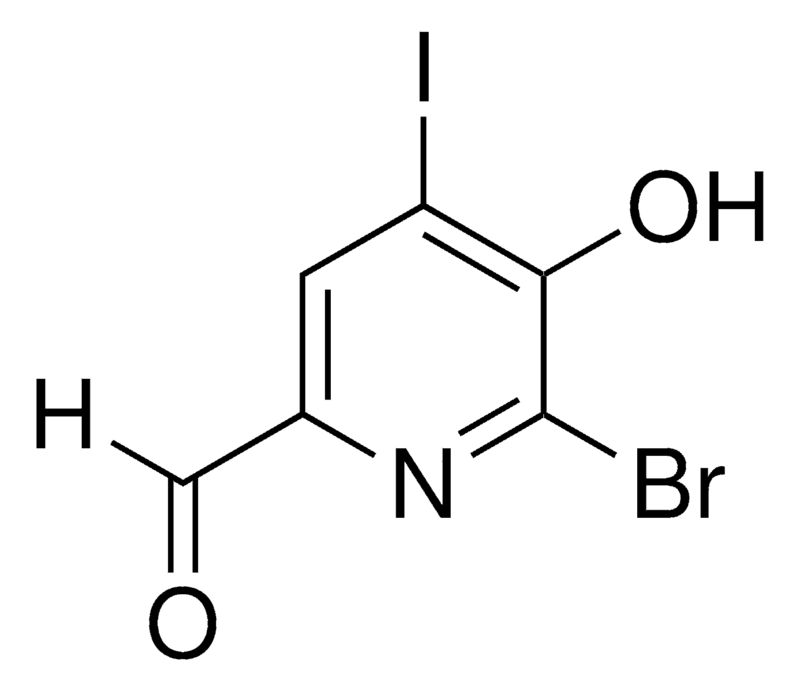 Merck 6-Bromo-5-hydroxy-4-iodopicolinaldehyde