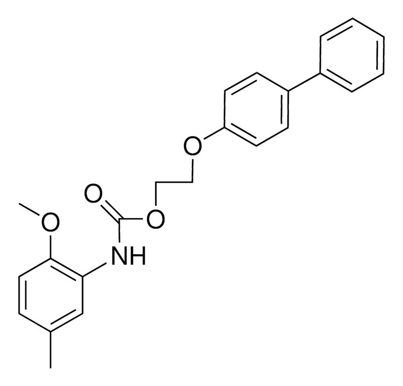 Merck 2-(4-BIPHENYLYLOXY)ETHYL N-(2- - 50 MG&