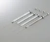 AS ONE Liquid Analysis Microsyringe (Standard, Fixed Needle Type), 액체분석용 마이크로시린지 (표준형·고정 바늘 타입)