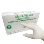 Masterguard Latex Glove 마스터가드 라텍스 글러브, Powder Free