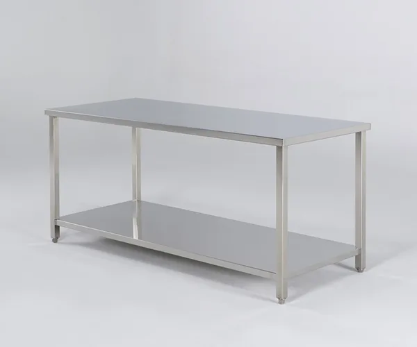 SUS Working Table for Clean Room 클린룸용 작업대, with 2-Plates