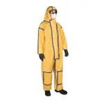 Disposable Liquidtight Antistatic Coverall, SPACEL C MEDIUM 일회용 화학물질 및 액상 정전기 방지용 보호복