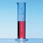 PP Low Form Measuring Cylinder PP 단형 실린더, Embossed Scale