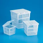 Basket with Cover, PP 플라스틱 시험관망