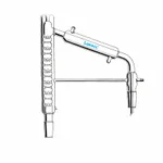 Vigreux Jacketed Distillation Head 비그럭스 자켓형 증류 헤드, LukeGL