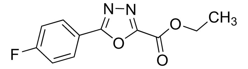 Merck Ethyl 5-(4-fluorophenyl)-1,3,4-oxadiazole-2-carboxylate