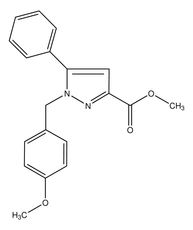 Merck Methyl 1-(4-methoxybenzyl)-5-phenyl-1H-pyrazole-3-carboxylate