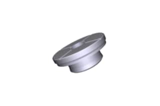 Waters High Pressure Seal, Flanged, .125 ID (2/pk)