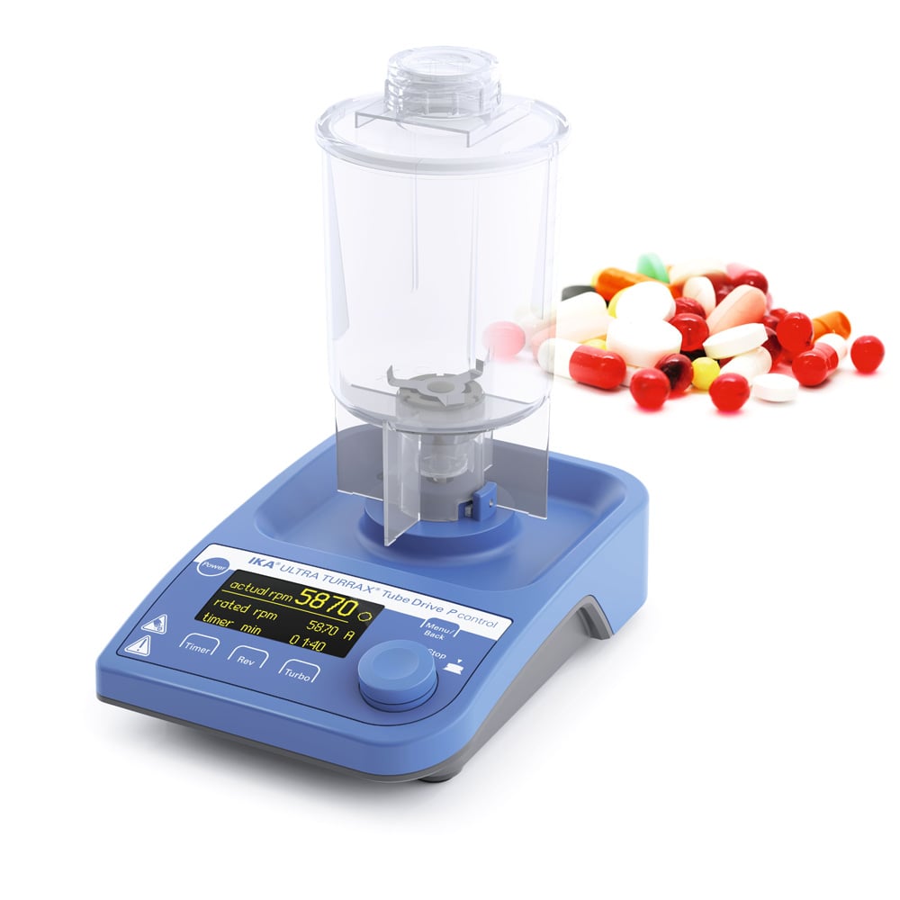 IKA 일회용 분산 분산기 UTTD control Pharma Solution
