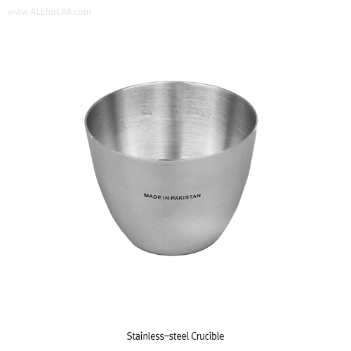 Daihan Science Stainless-steel Crucible, without Lid, Rustless, 22~100㎖Non-magnetic 18/10 Stain