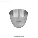 Daihan Science Stainless-steel Crucible, without Lid, Rustless, 22~100㎖Non-magnetic 18/10 Stain