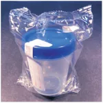 Thermo Fisher Scientific 4 oz. Specimen Containers, Sterile; Blue cap