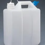 Thermo Fisher Scientific Nalgene HDPE, Jerry Can with Tethered Polypropylene Closure (Single Port)