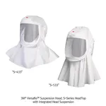 Daihan Science 3MTM VersafloTM Modular Respirator System, A. Hood with Suspension+B. Breathing