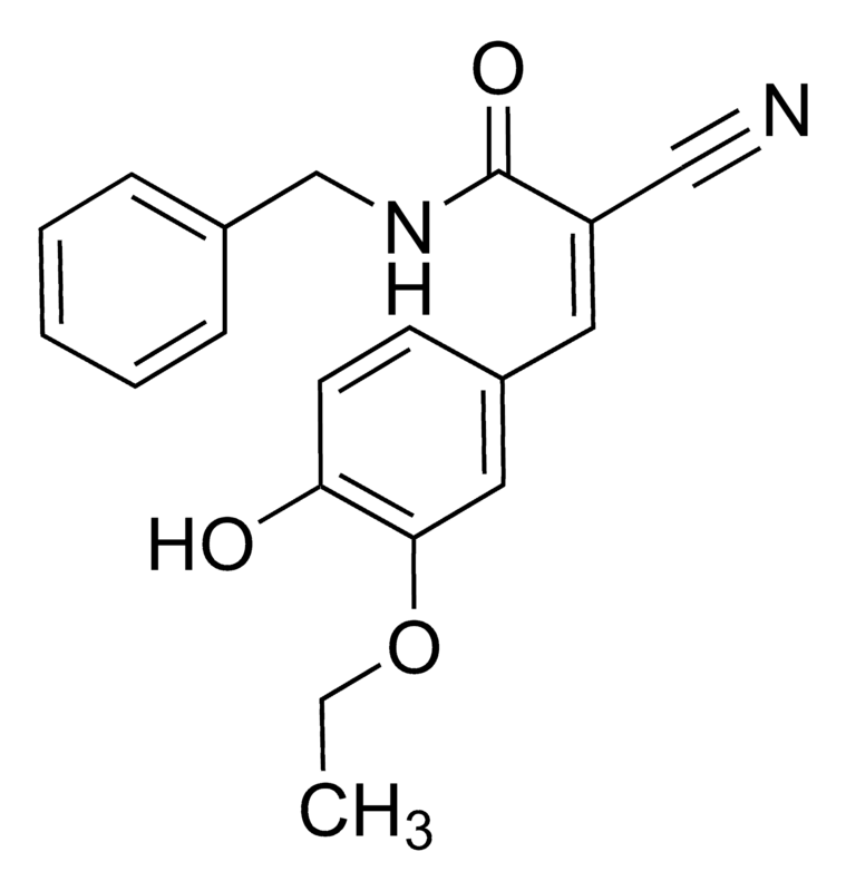 Merck N-Benzyl-2-cyano-3-(3-ethoxy-4-hydroxyphenyl)-2-propenamide