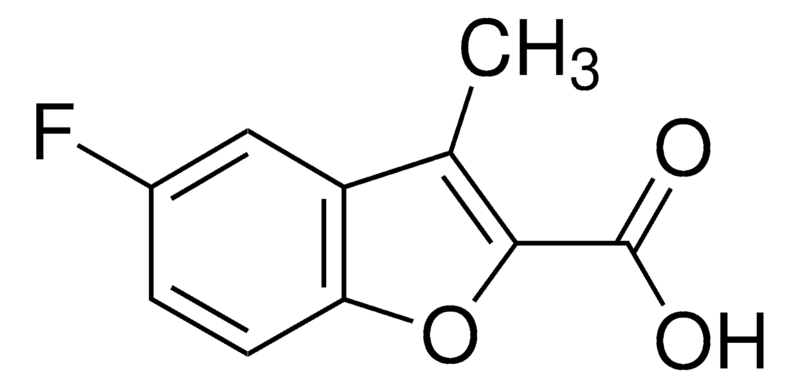 Merck 5-fluoro-3-methyl-1-benzofuran-2-carboxylic acid