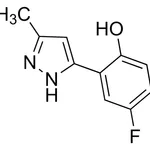 Merck 4-Fluoro-2-(3-methyl-1H-pyrazol-5-yl)phenol