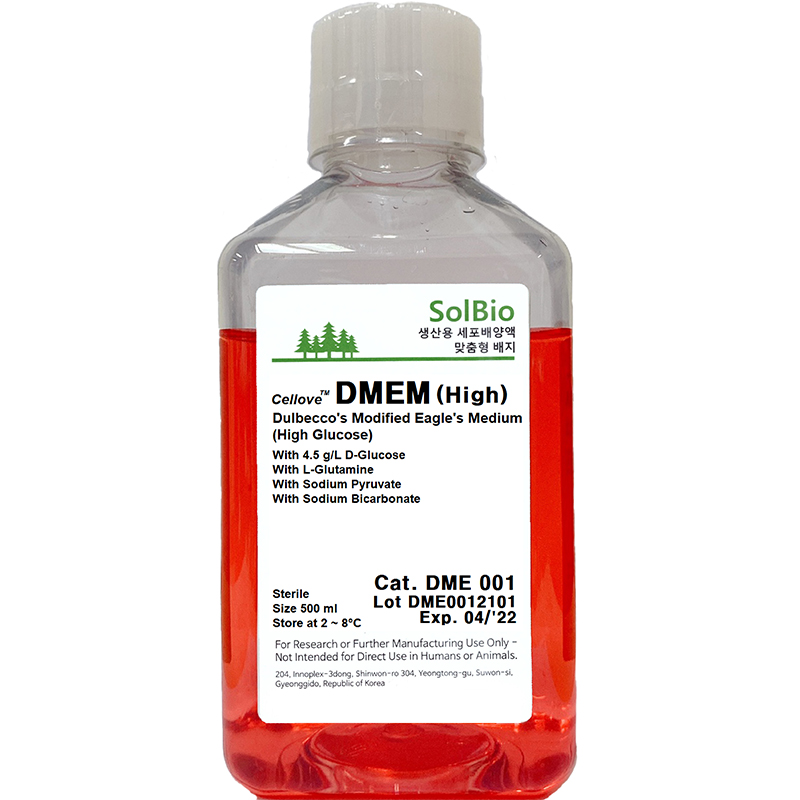 솔바이오팜 DMEM (High-Glucose, Pyruvate)