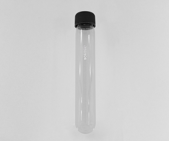 AS ONE Screw Mouth Test Tube (Round Bottom Transparent), 나사구 시험관(둥근 바닥·투명)