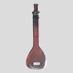 AS ONE Amber Volumetric Flask PYREX® Class A, 메스플라스크(CLASS A)(갈색)