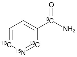 Merck NICOTINAMIDE-2,6,7-13C3-(PYRIDYL-15N)>=&