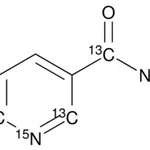 Merck NICOTINAMIDE-2,6,7-13C3-(PYRIDYL-15N)>=&