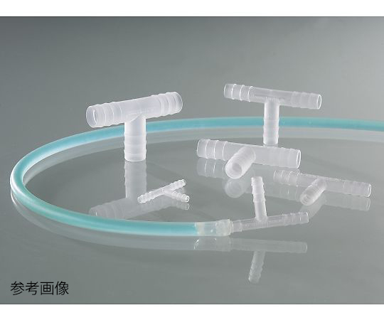 AS ONE PVDF Tube Connector (T-Type), PVDF 튜브 커넥터(T형)