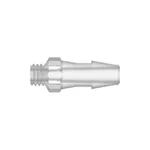 10-32 UNF Thread with 1/4` Hex to 200 Series Barb, 5/32` (4.0 mm) ID Tubing