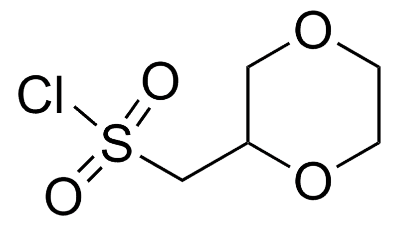 Merck 1,4-Dioxan-2-ylmethanesulfonyl chloride