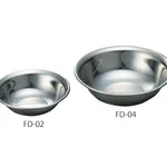 AS ONE Mini Stainless Steel Bowl(Shallow Type), 미니 스테인리스 볼(얕은 형)