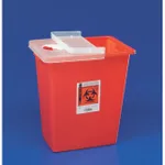 Thermo Fisher Scientific Sharps Disposal Containers, 8 gal.; Hinged lid