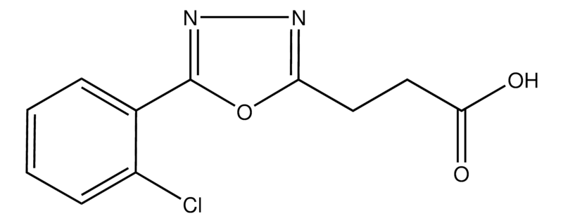 Merck 3-(5-(2-Chlorophenyl)-1,3,4-oxadiazol-2-yl)propanoic acid