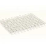 Thermo Fisher Scientific VersiCap Mat, 96-well, flat cap strips, 25 mats