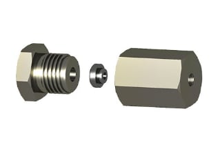 Waters In-Line Filter Assembly