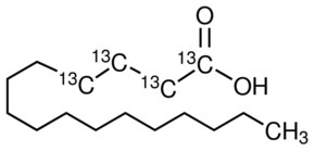 Merck PALMITIC ACID-1,2,3,4-13C4, 99 ATOM % 1&