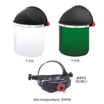 Daihan Science Otos Safety PC Comfort Face-shield, High Impact Polycarbonate, with or without