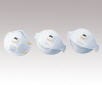 AS ONE Disposable Dust Respirator(with Exhaust Valve), 일회용 방진 마스크(배기변 부착)