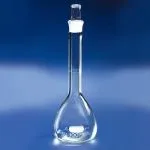 AS ONE Clear Volumetric Flask PYREX® Class A(with Guarantee), 메스플라스크(CLASS A)(투명)(보증서 부속)
