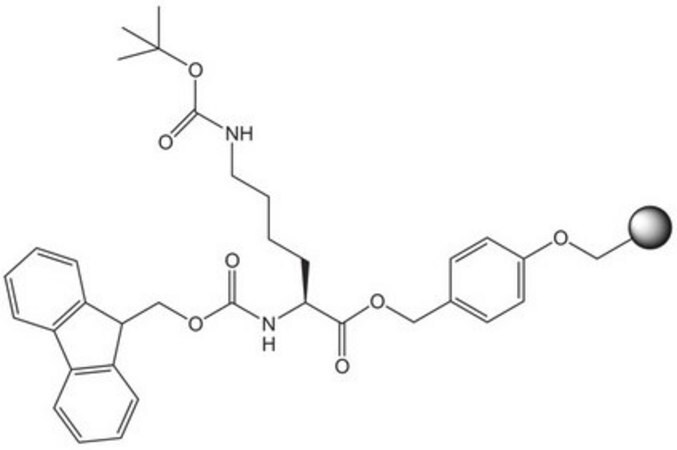 Merck Fmoc-Lys(Boc)-Wang resin LL 100-200