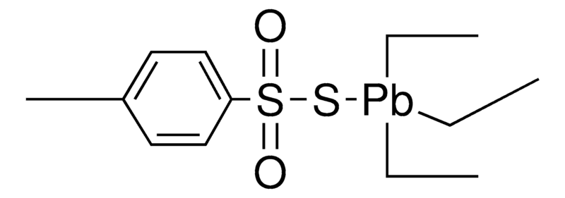 Merck S-(TRIETHYLPLUMBYL) P-TOLUENET - 50 MG&