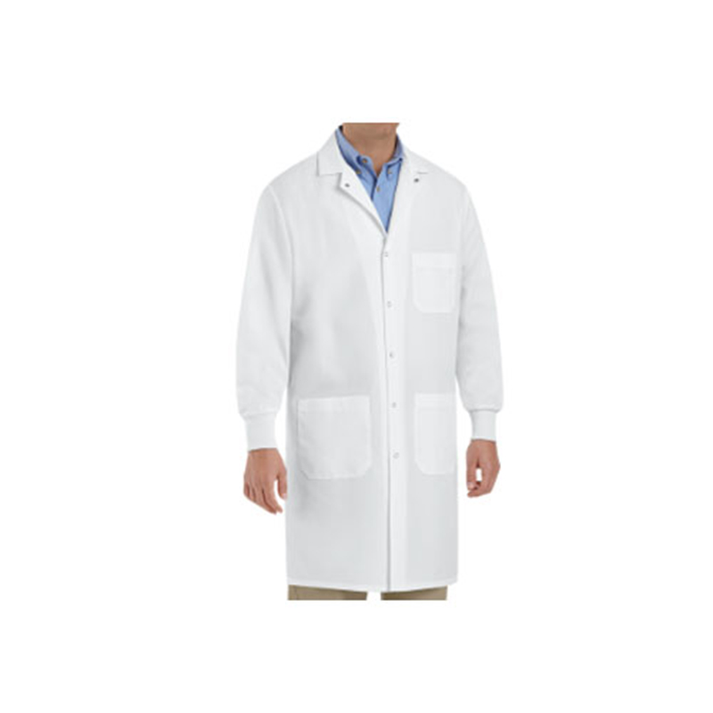 Red Kap Unisex Specialized Cuffed Lab Coat with Exterior Pocket (경량 내화학 실험복 (폴리80/면20 혼방))