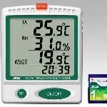 AS ONE Digital Thermo-Hygro SD Data Logger, 디지털온습도 SD데이터 로거