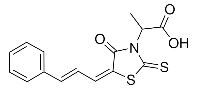 Merck 2-(4-OXO-5-(3-PH-2-PROPENYLIDENE-