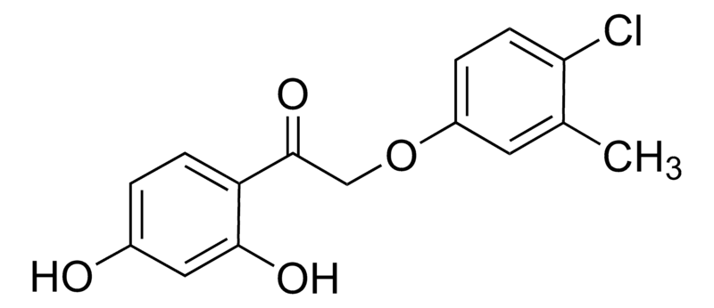 Merck 2-(4-Chloro-3-methylphenoxy)-1-(2,4-dihydroxyphenyl)ethanone