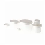 Thermo Fisher Scientific Natural Polypropylene Jars with White Polypropylene Unlined Cap