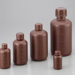 AS ONE Standards Bottle(Narrow-Mouth Round Shading), 표준 규격 병(세구 원형 차광)